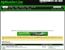 Tablet Screenshot of bigblockdart.com